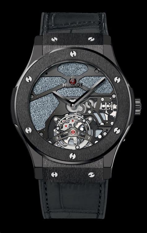 Hublot’s Classic Fusion Tourbillon Firmament with an Osmium